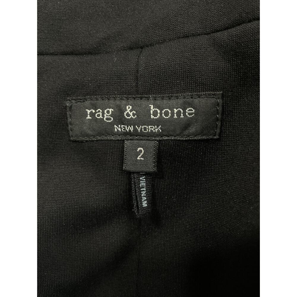 Rag & Bone Tailored Black Warren Blazer Size 2 - Picture 4 of 5